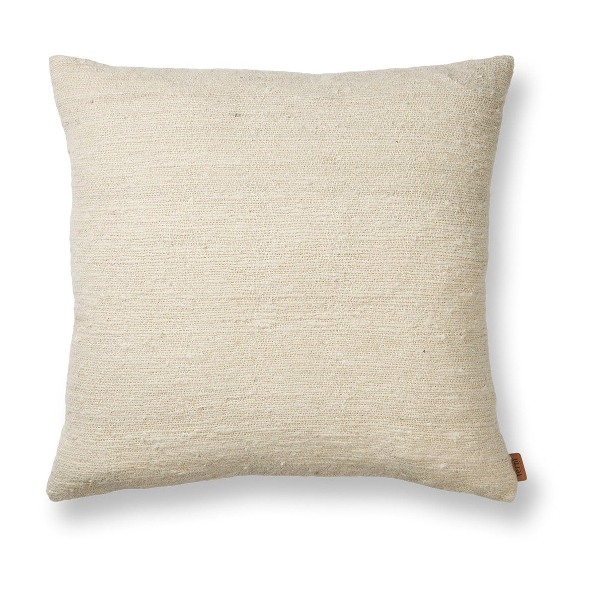 Ferm Living Nettle kudde 50x50 cm Natural | Skandinavisk Design | Kuddar | Vit