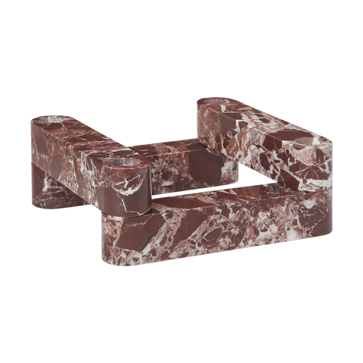 Newel modul ljusstake 4 delar - Rosso - Ferm Living