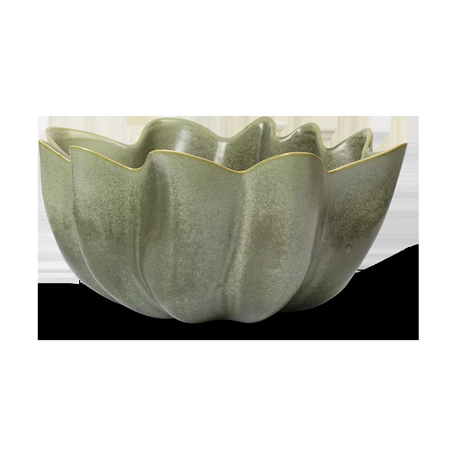 ferm LIVING Nium skål Ø22 cm Dark Sage