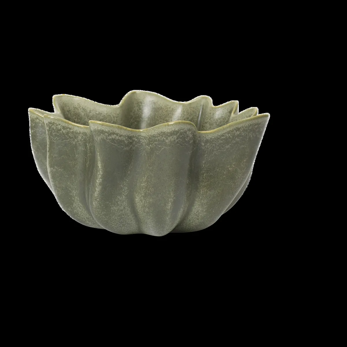 ferm LIVING Nium skål Ø36 cm Dark Sage