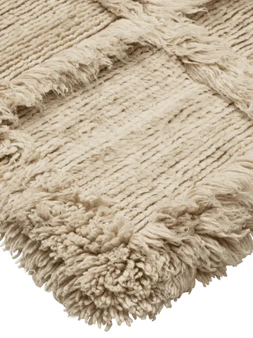 Norte grid matta - Natural, 160x235 cm - Ferm Living