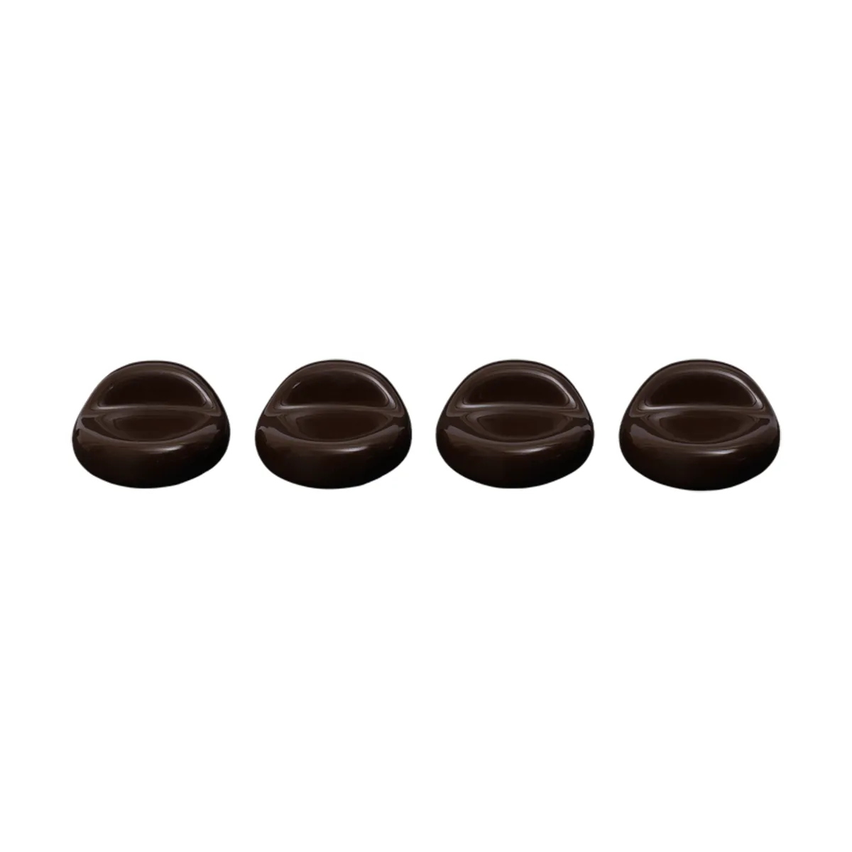 Nube fötter till kruka 4-pack, Carob brown Ferm Living