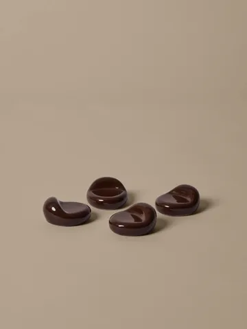 Nube fötter till kruka 4-pack - Carob brown - Ferm Living