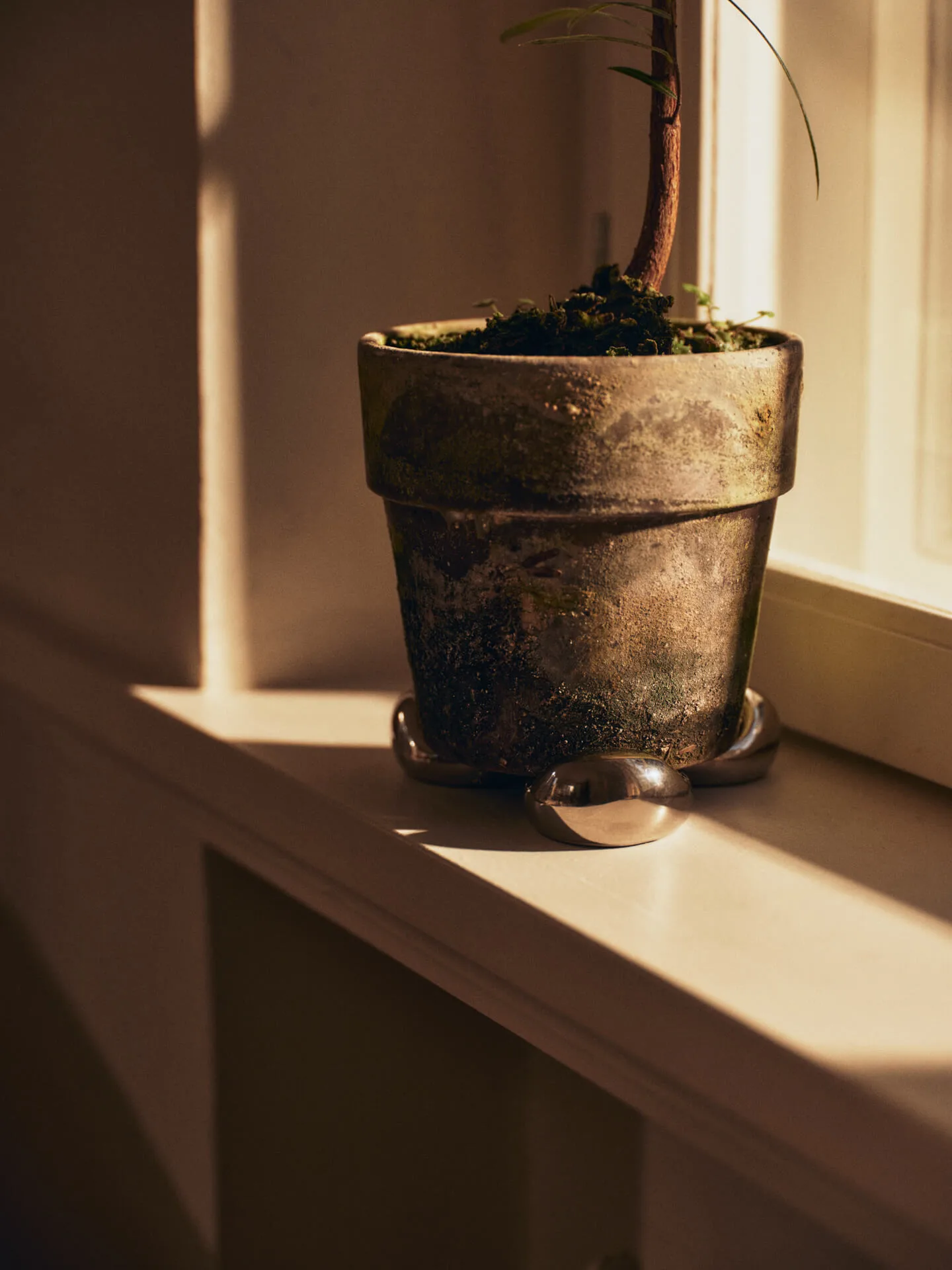 Nube fötter till kruka 4-pack, Silver Ferm Living