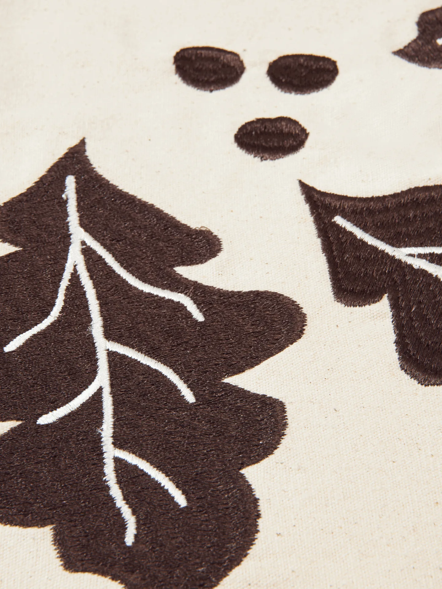 Oak julgransmatta 120x120cm, Natural Ferm Living