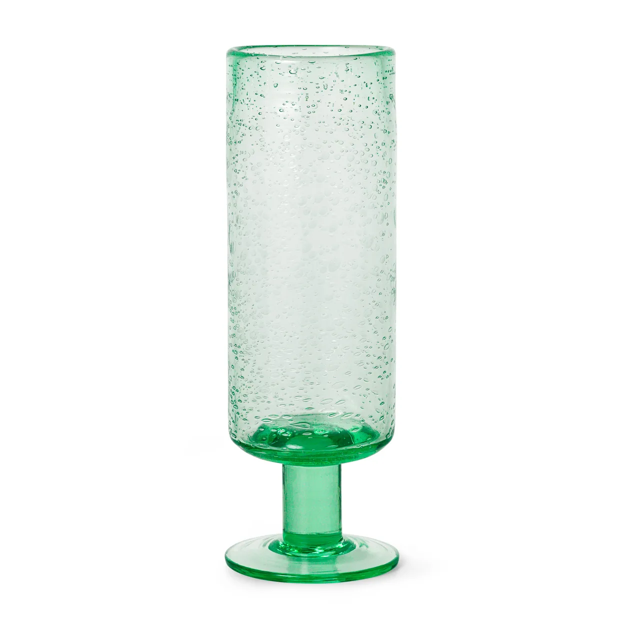 Ferm Living Oli champageglas 22 cl Recycled clear | Skandinavisk Design | Champagneglas | Transparent