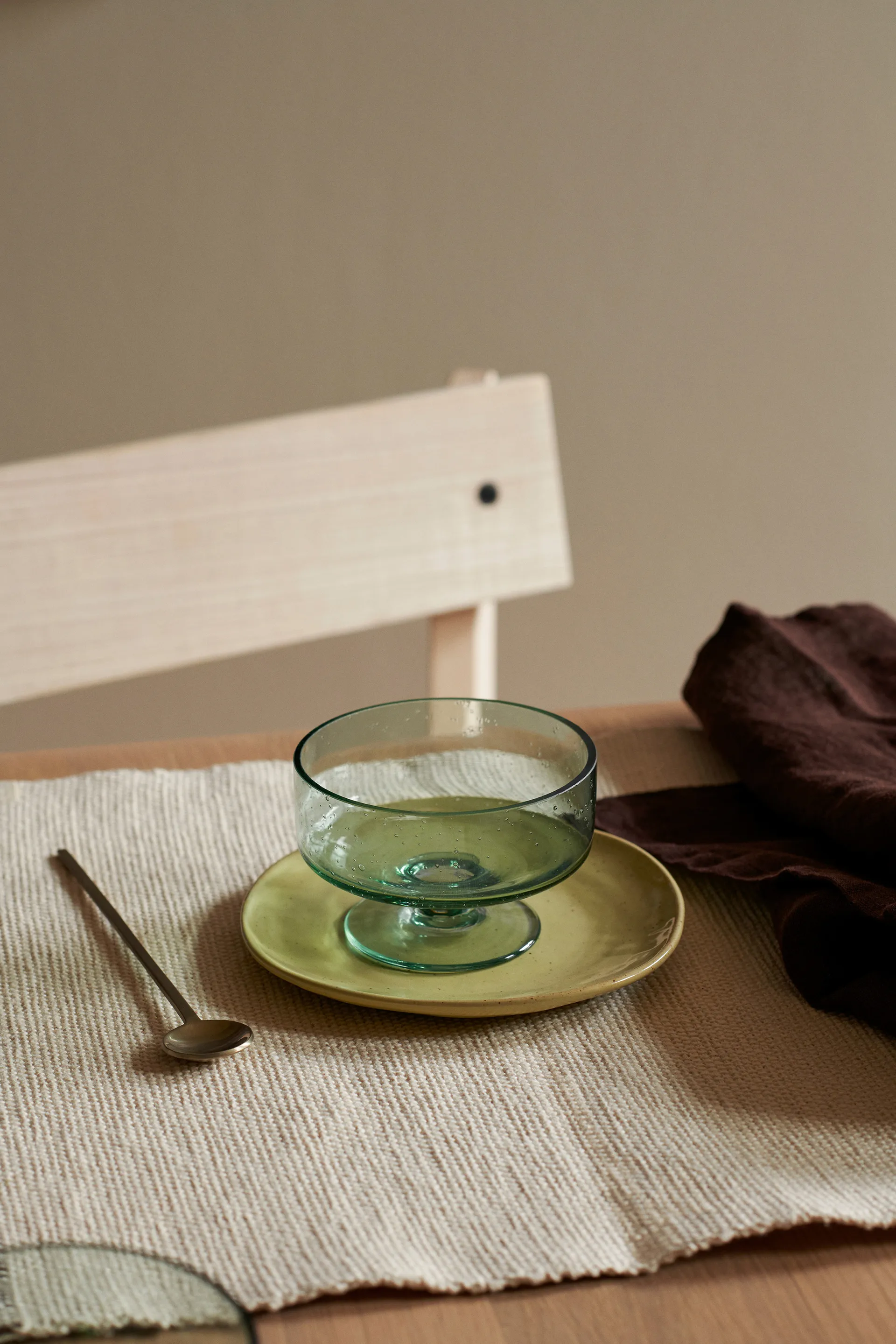 Oli dessertglas 24 cl, Recycled Clear Ferm Living