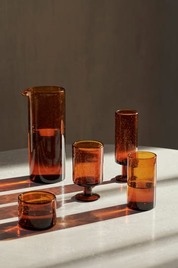 Oli vattenglas högt 22 cl - Amber - Ferm Living