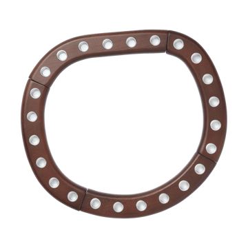 Ori ljusstake 28x31 cm - Dark stained - Ferm Living