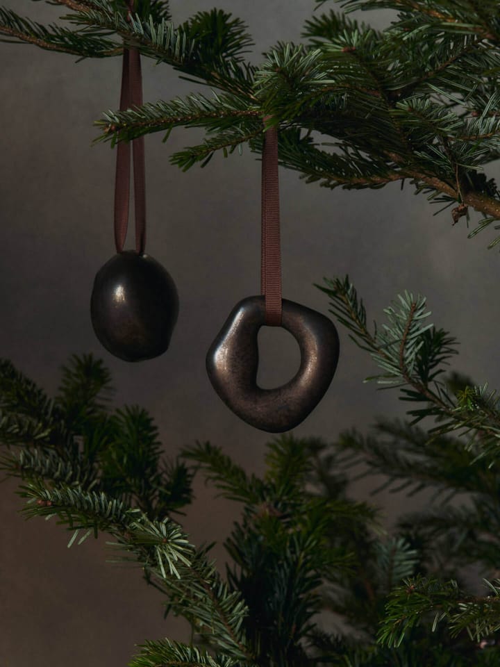 Orrith dekorationshänge 2 delar, Rustic Bronze Ferm Living