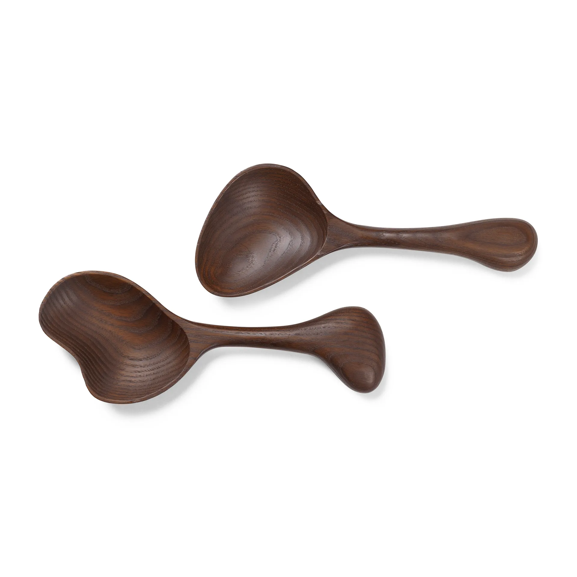 Os salladsbestick 2 delar, Dark brown Ferm Living