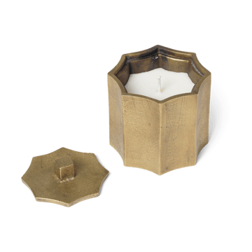 Otte doftljus 23 h - Brass finish - Ferm Living