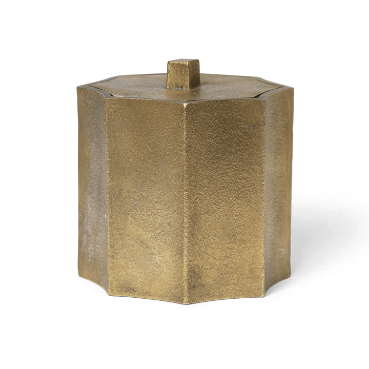 Otte doftljus 36 h, Brass finish Ferm Living