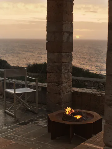 Otto fire pit eldstad - Rust, Ø85,5x29 cm - Ferm Living