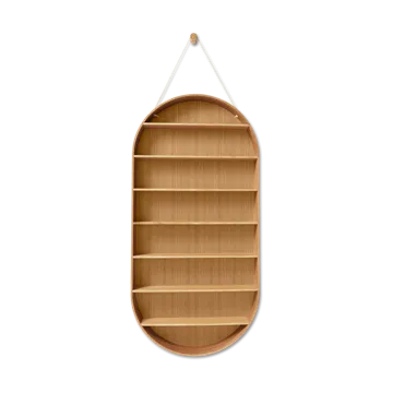 Oval Dorm hylla - Oiled oak - Ferm Living