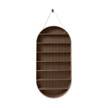 Oval Dorm hylla - Smoked oak - Ferm Living