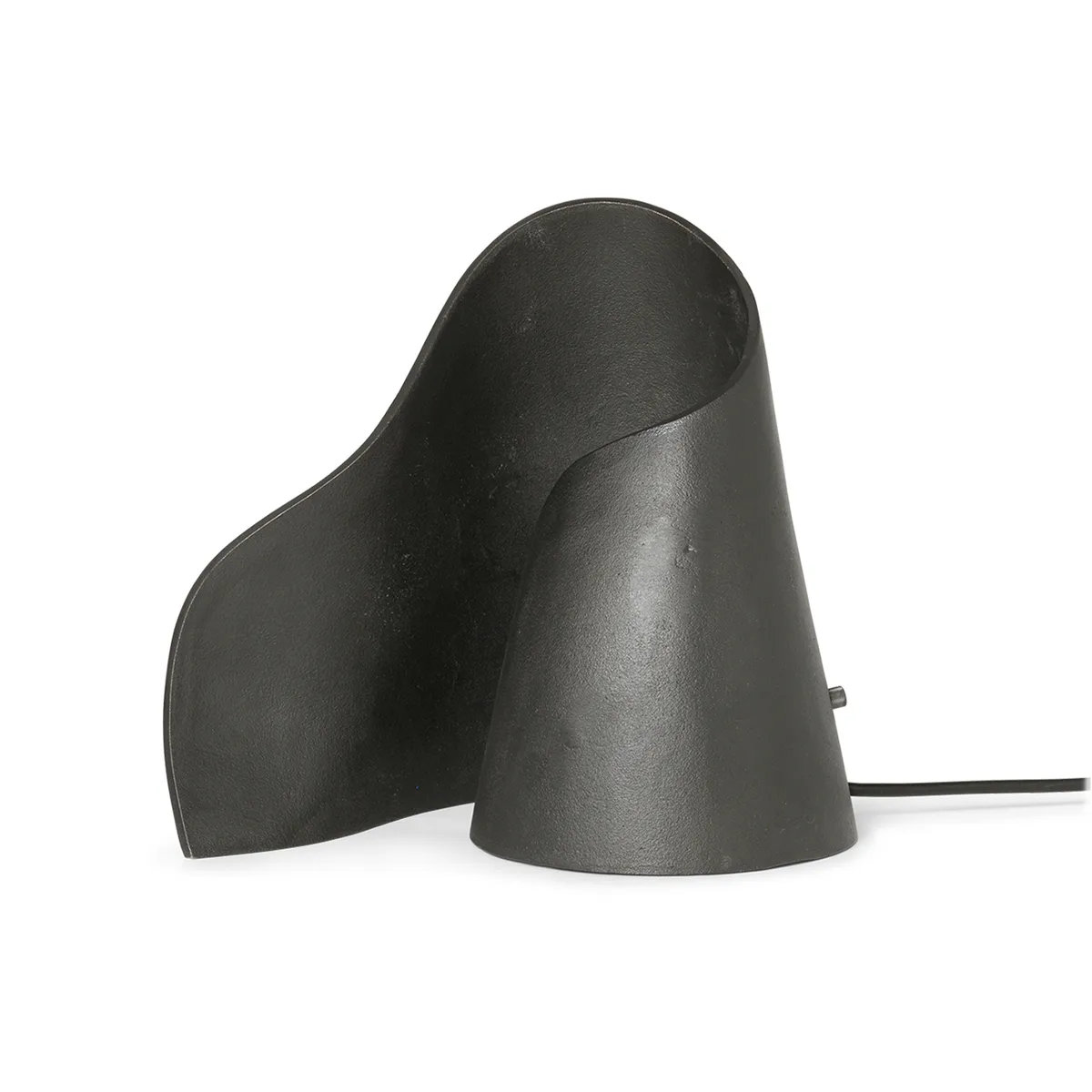 ferm LIVING Oyster bordslampa Black