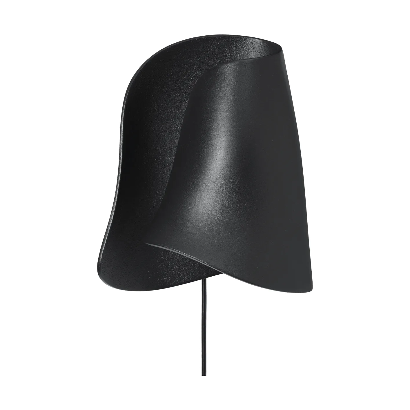 Oyster wall sconce vägglampa, Black Ferm Living