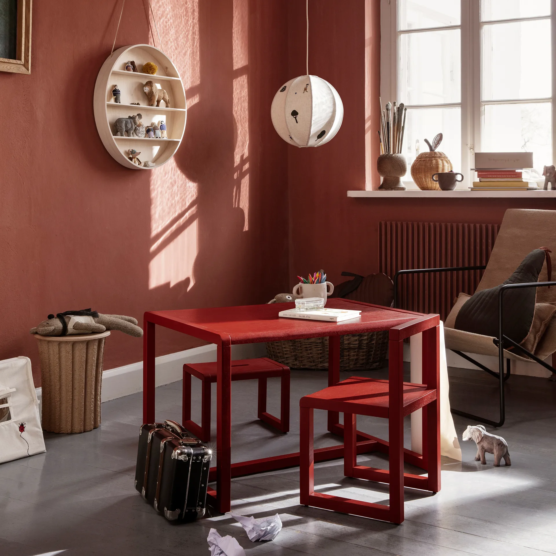 Paper Pulp papperskorg, Brown Ferm Living