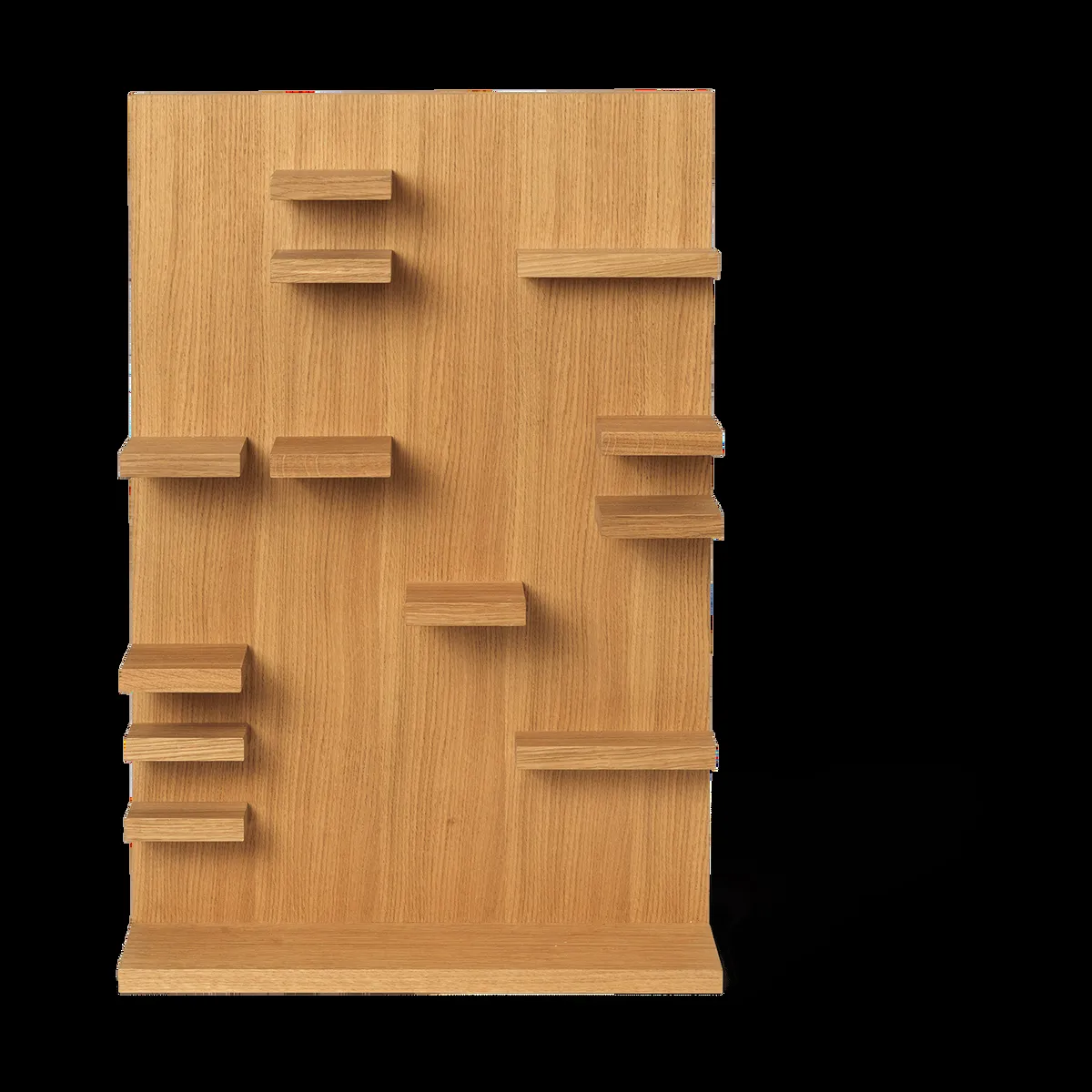 ferm LIVING Parade vägghängd hylla 60 cm Oiled oak