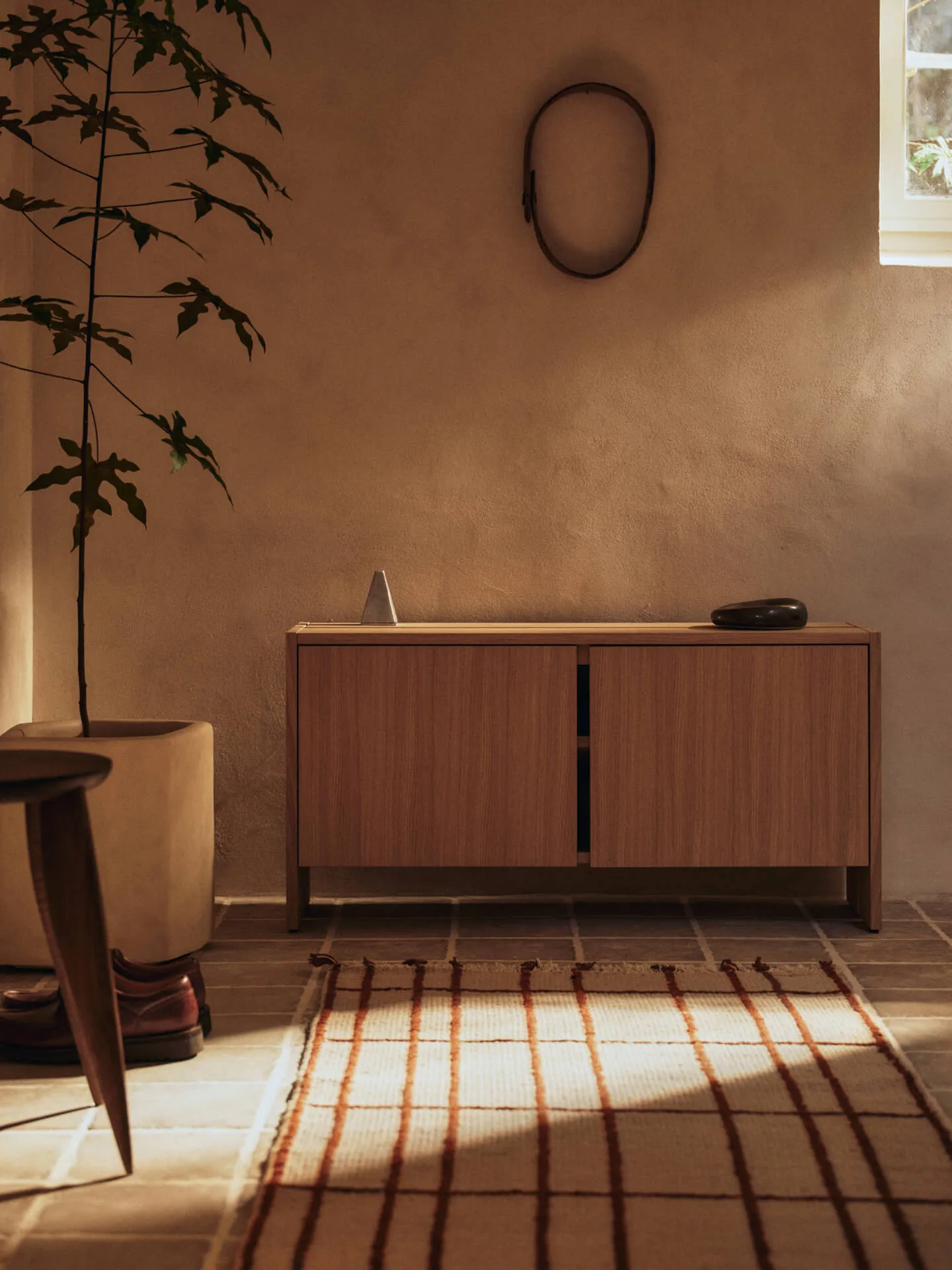 Parcel skänk, Natural oak, 100x30x50 cm Ferm Living