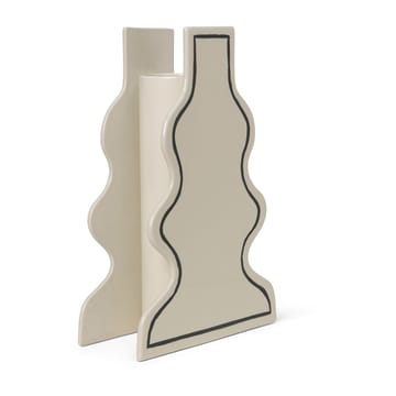 Paste vas curvy 36 cm - Off-white - Ferm Living