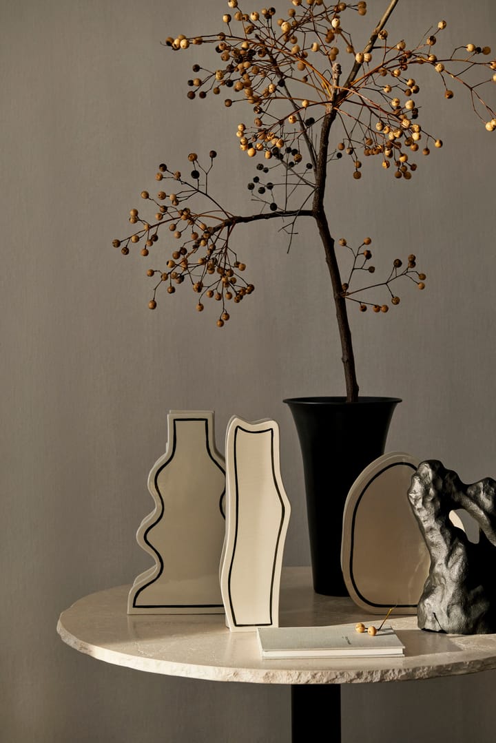 Paste vas curvy 36 cm, Off-white Ferm Living