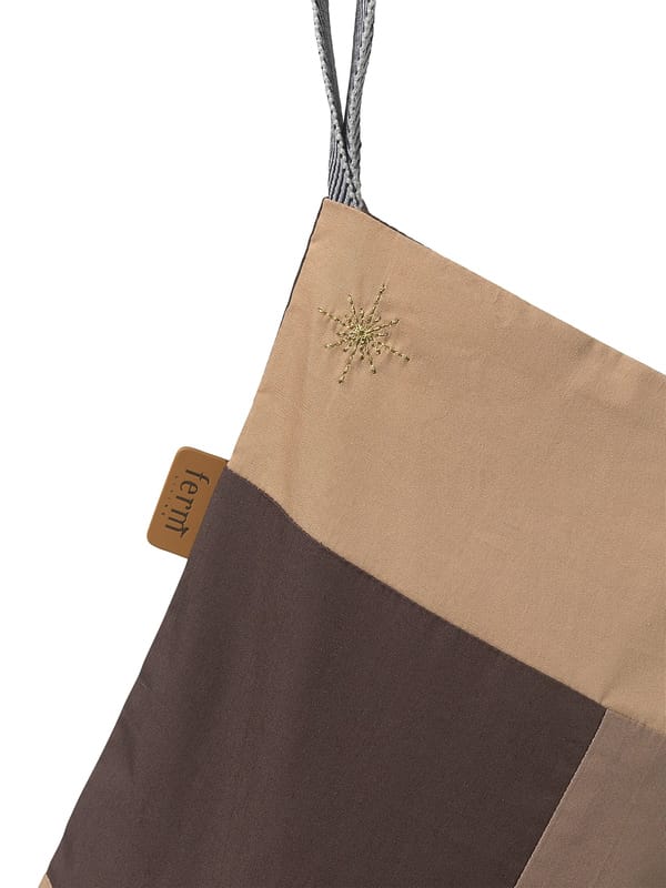 Patchwork julstrumpa, multi Ferm Living