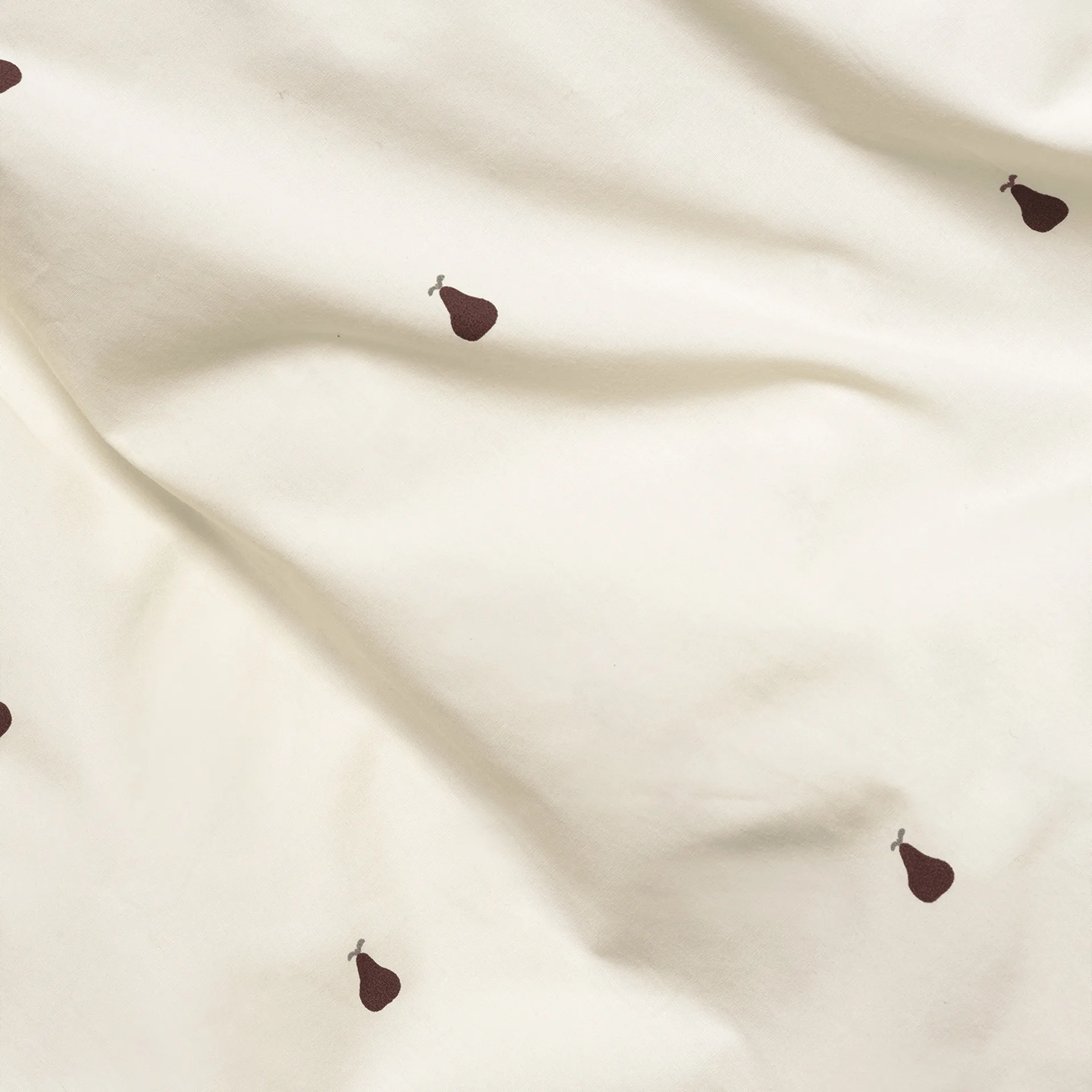 Pear bäddset 140x200 cm, Off white-cinnamon Ferm Living