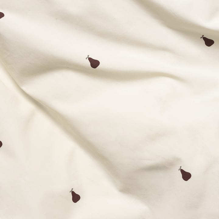 Pear bäddset 140x200 cm, Off white-cinnamon Ferm Living