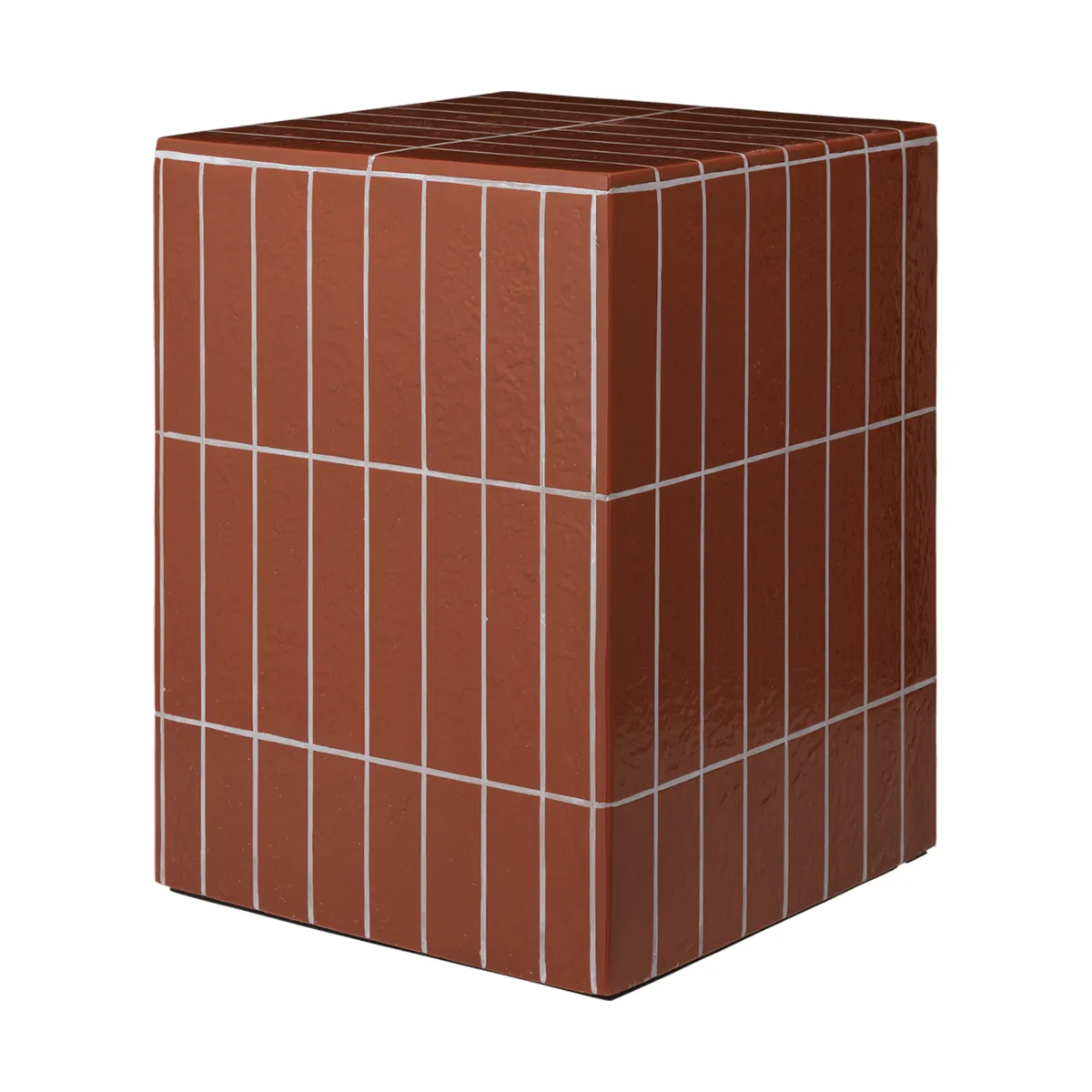 Pillar sidobord, Brown, 32x32x42 cm Ferm Living