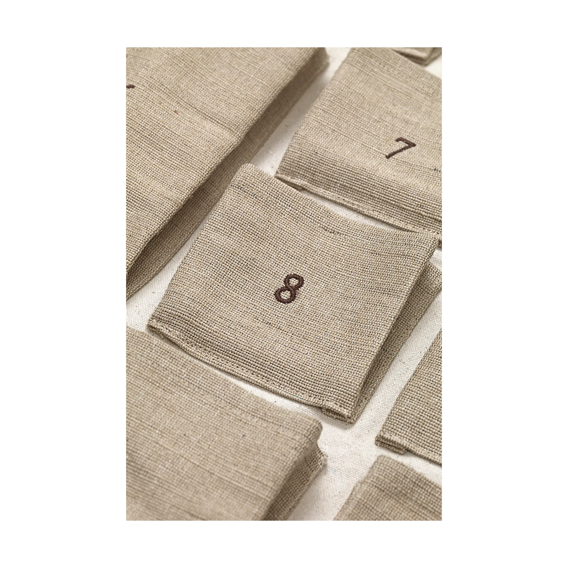 Pine julkalender, Maxi, 90x125 cm Ferm Living