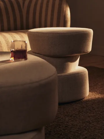 Plyo staple sittpuff - Off-white - Ferm Living