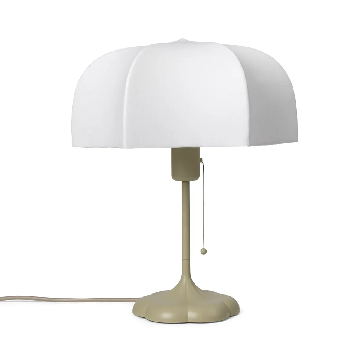 ferm LIVING Poem bordslampa Ø30x42 cm White-cashmere