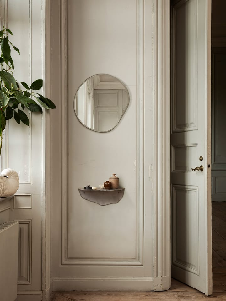 Pond spegel - Small dark chrome - Ferm LIVING