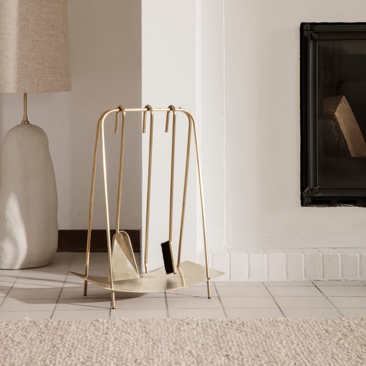 Port eldställ, Mässing Ferm Living