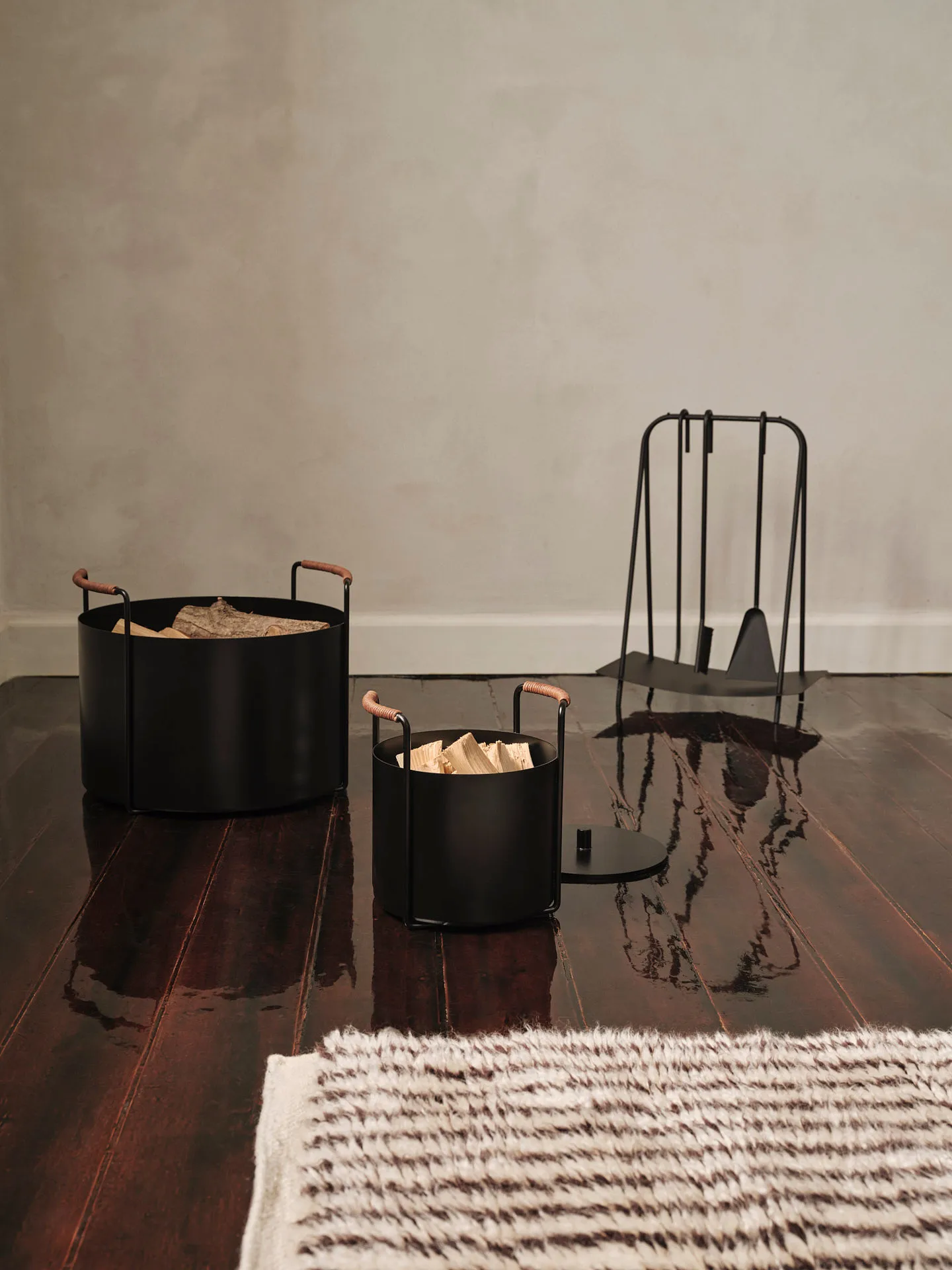 Port vedkorg, Black Ferm Living