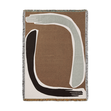Pose Tapestry pläd 120x170 cm - Coffee - Ferm Living