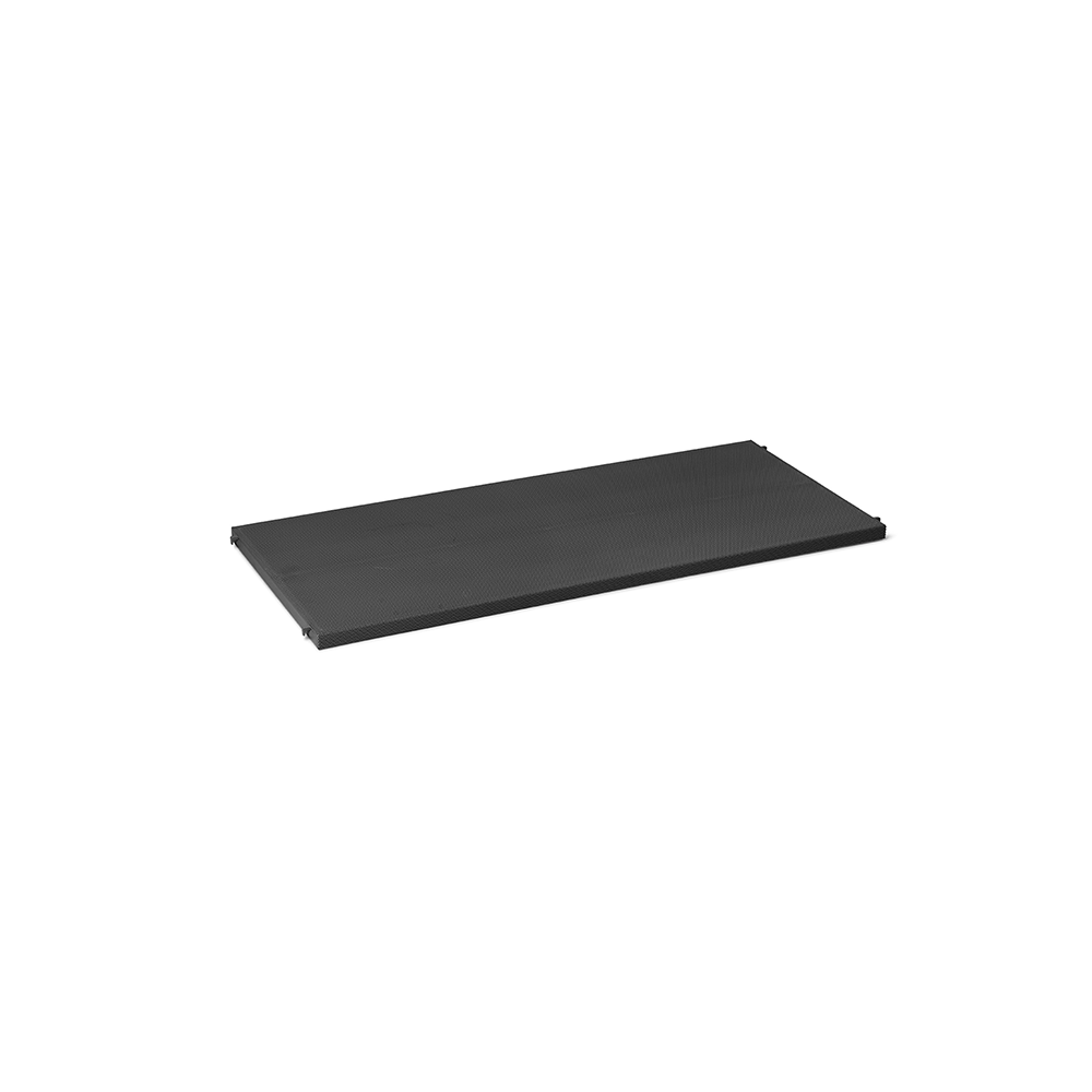 Ferm Living Punctual Perforated hylla 90 cm anthracite