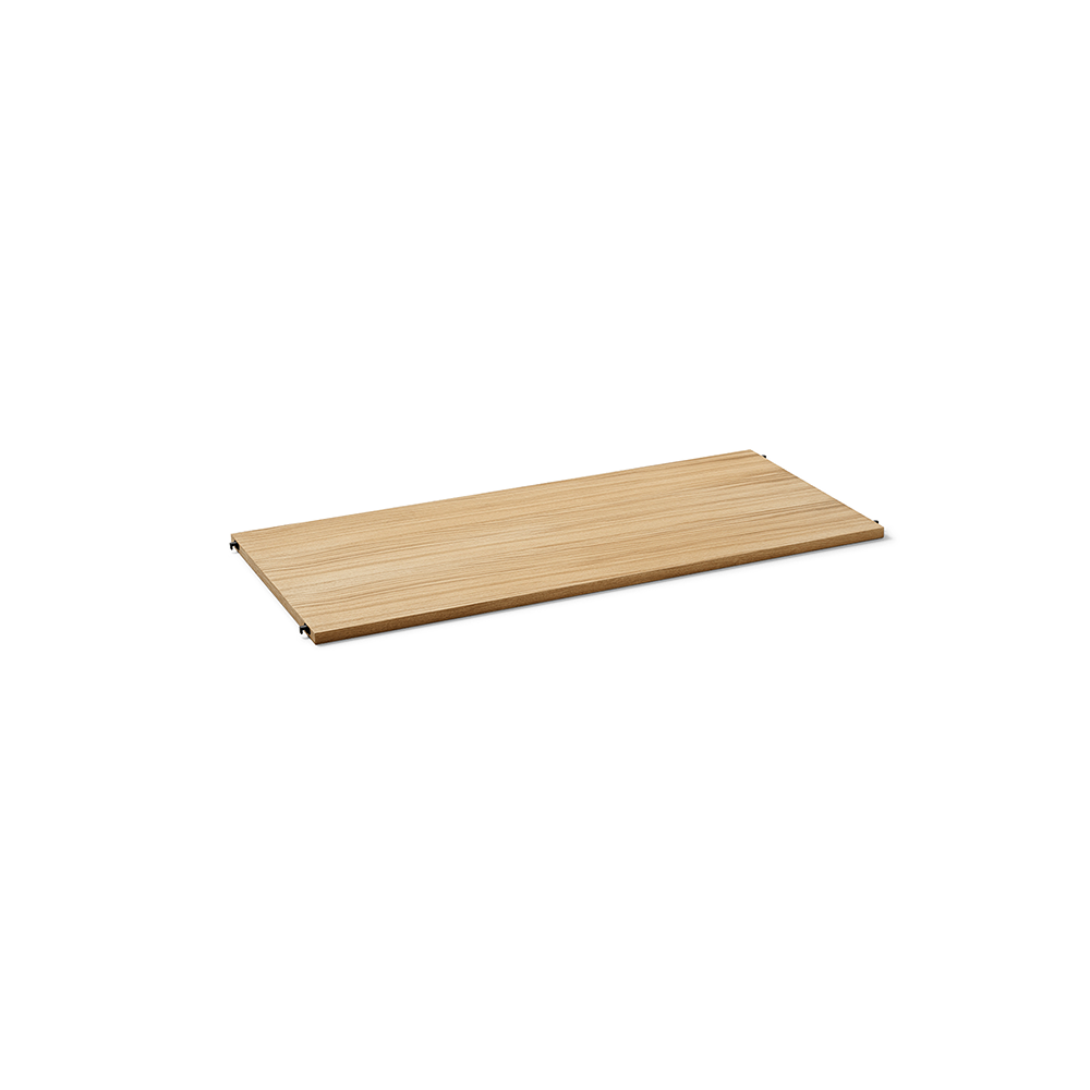 Ferm Living Punctual Perforated hylla 90 cm oak oiled, anthracite