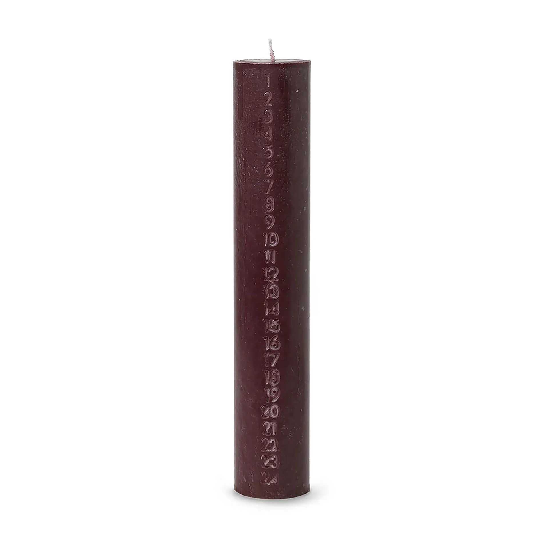 Pure kalenderljus, burgundy Ferm Living