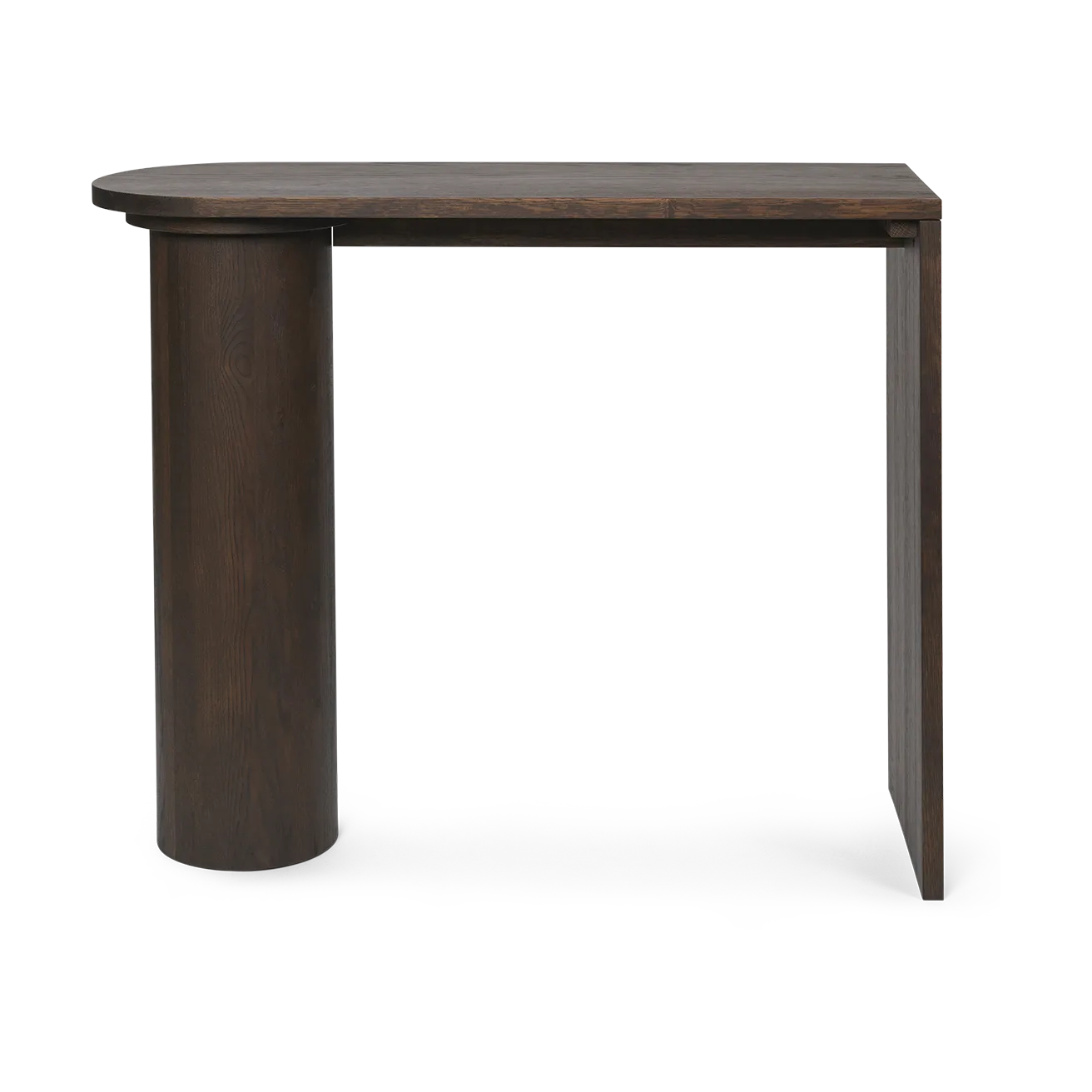 Pylo Console Table sidobord 85x36x100 cm, Dark Stained Oak Ferm Living