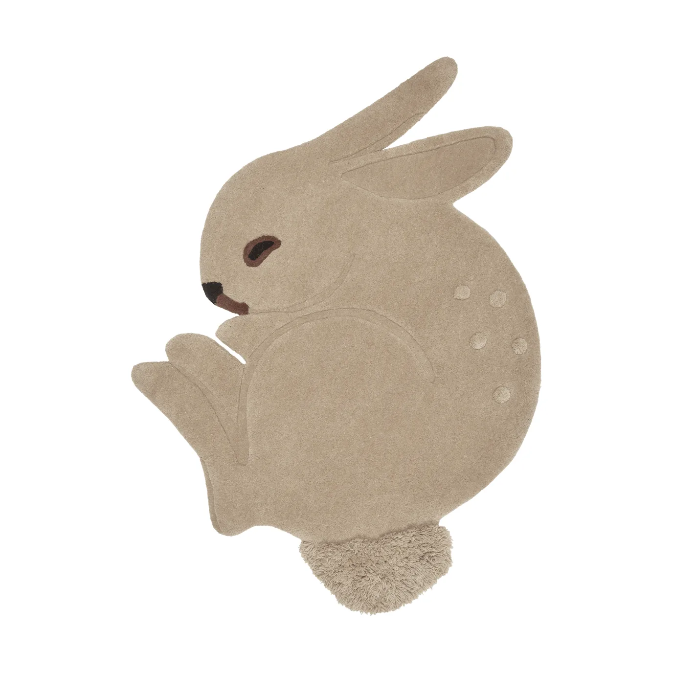 Rabbit tuftad matta, Cashmere, 88x120 cm Ferm Living