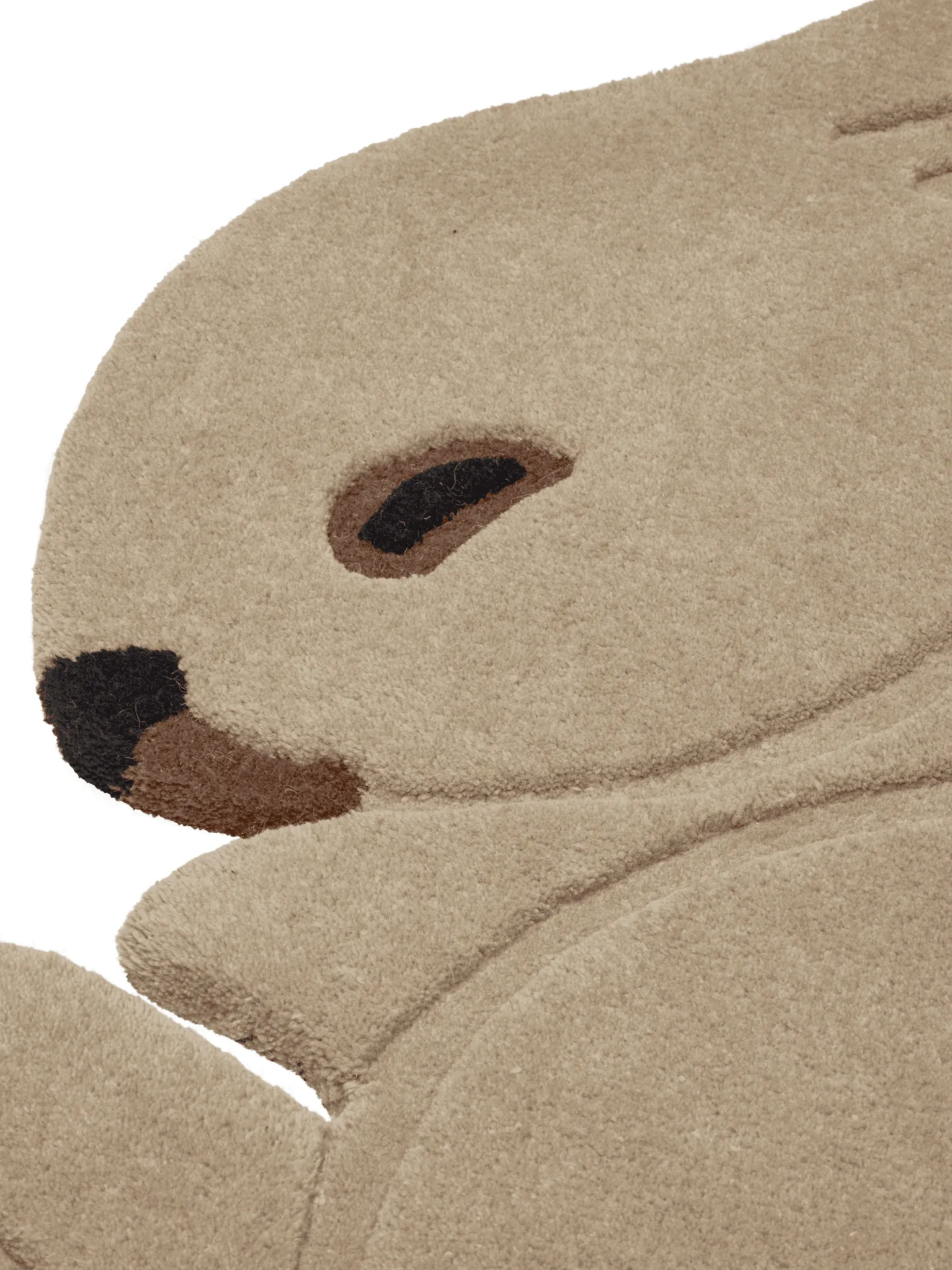 Rabbit tuftad matta, Cashmere, 88x120 cm Ferm Living