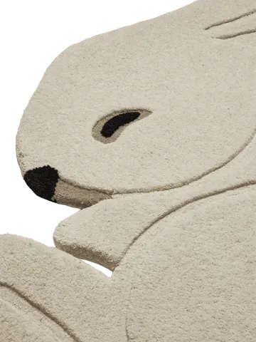 Rabbit tuftad matta - Off-white, 88x120 cm - Ferm Living