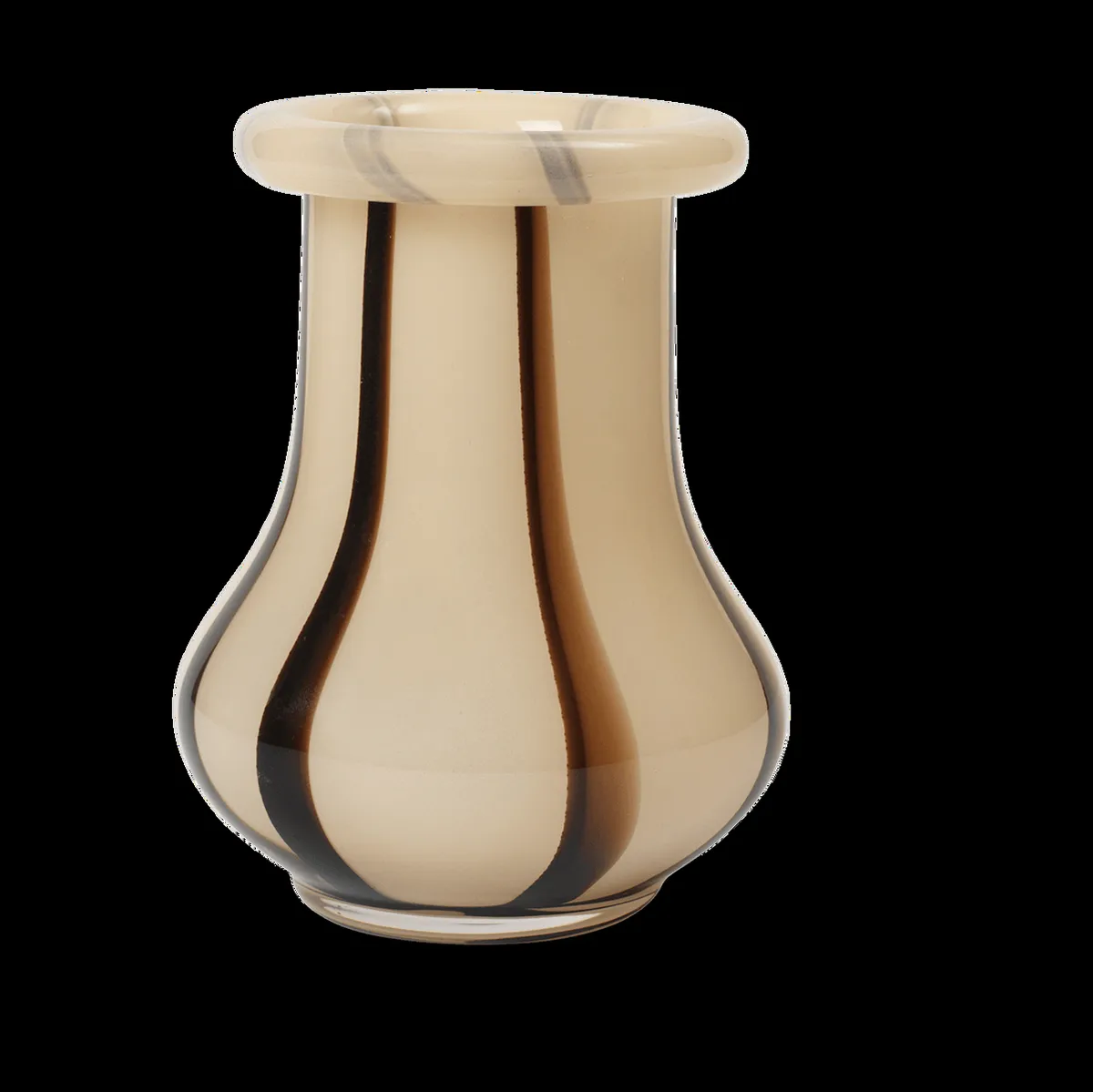 ferm LIVING Riban vas 15 cm Cream