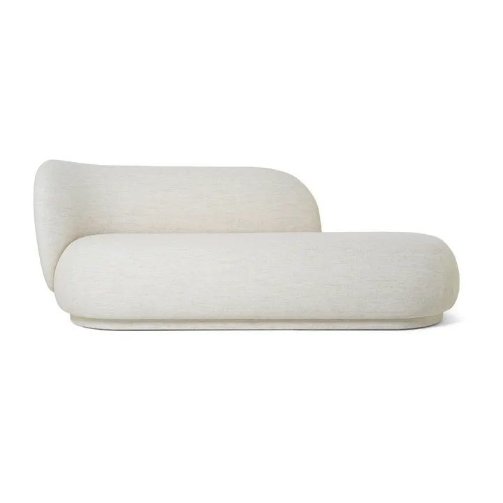 Rico divan schäslong bouclé vänster - Offwhite - Ferm Living