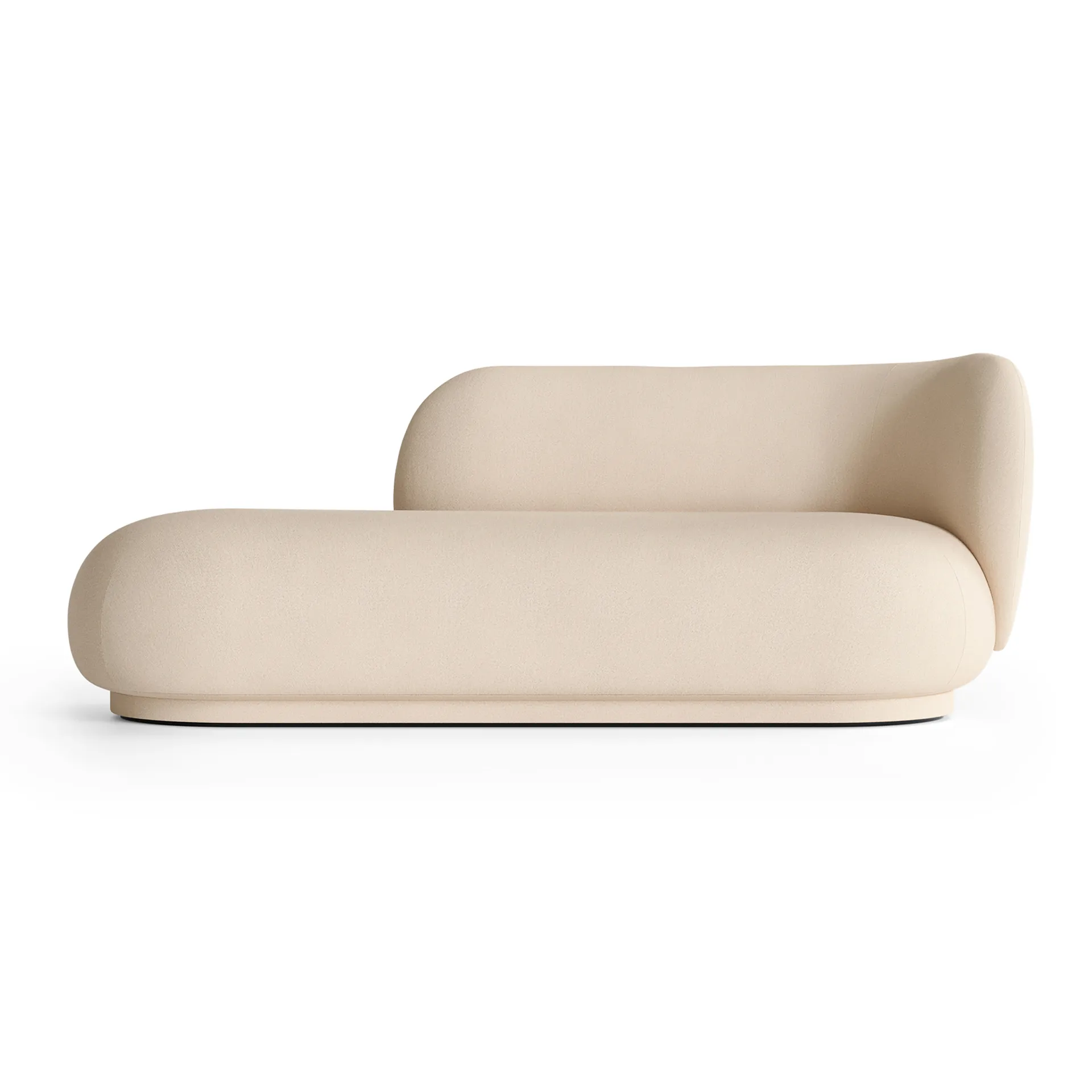 Rico divan schäslong höger, Brushed offwhite Ferm Living