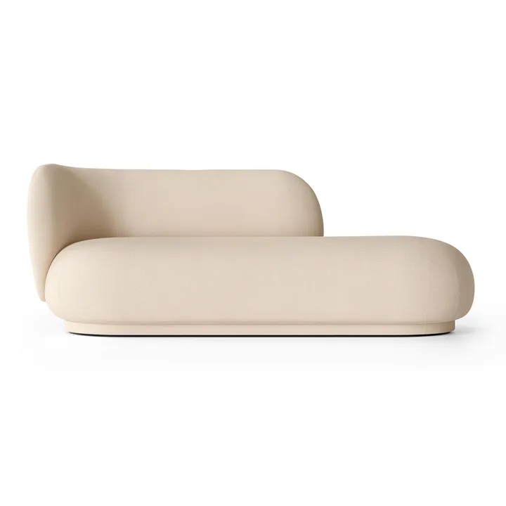 Rico divan schäslong vänster - Brushed offwhite - Ferm Living