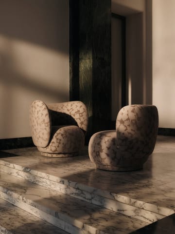 Rico lounge chair fåtölj - Cilla-Taupe - Ferm Living